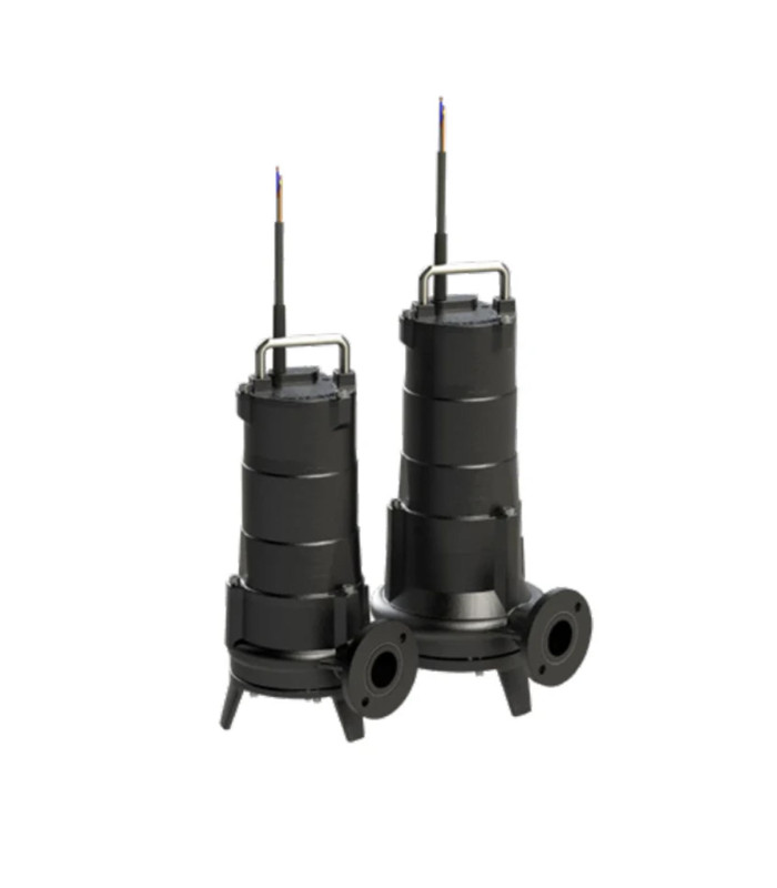 HYDROPOMPE Serie FGR Elettropompe sommergibili in ghisa con trituratore per sollevamento acque reflue