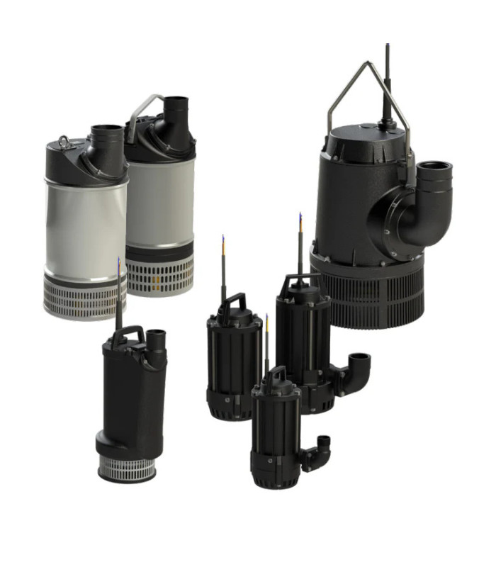 HYDROPOMPE Serie FDP Pompe sommergibili per drenaggio da cantiere ad uso professionale